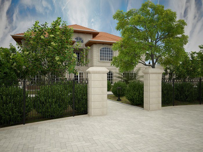 Sea Breeze project — Architectural villa design, 492 m², 2023