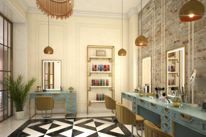 Beauty Center, kadr 6/6: xidmət mərkəzi üslubda ictimai iaşə məkanı, 500 m²