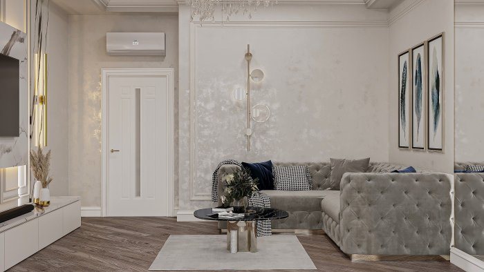 Neoklassik üslub, 120 m², 2023 — Leoblu project, kadr 4/4