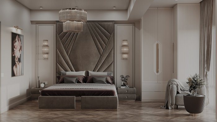 My HOM, кадр 6 из 6: интерьер квартиры, стиль неоклассика, 190 м²