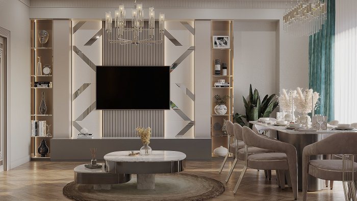 Вид 3 из 6 на объекте Via Lux project — стиль неоклассика, 230 м², 2023 г.