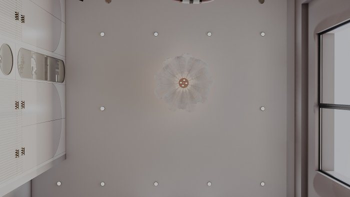 Klarck project, стиль неоклассика, 95 м², 2023 г.: планировочные решения, кадр 5 из 6