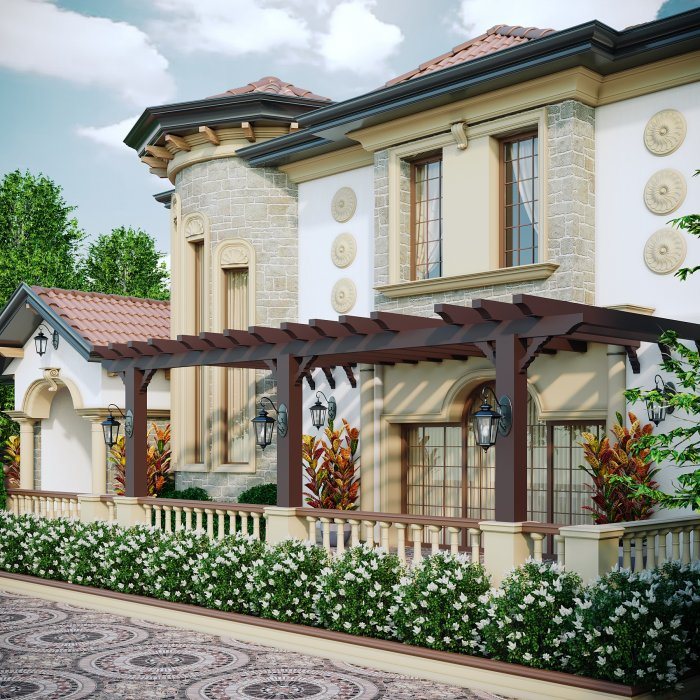View 3 of 4 from Fairy Tale House project — Neoclassical style, 368 m², 2024