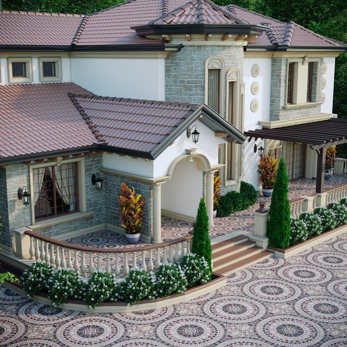Neoclassical style, 368 m², 2024 — Fairy Tale House project, shot 4 of 4