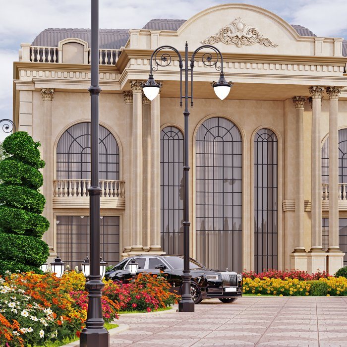 Florence project — Neoclassical villa design, 652 m², 2024