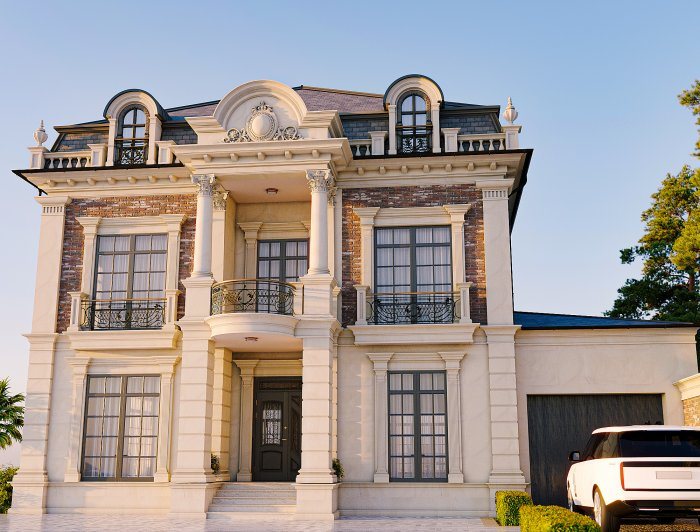 View 3 of 6 from Mardakan project — Neoclassical style, 475 m², 2024