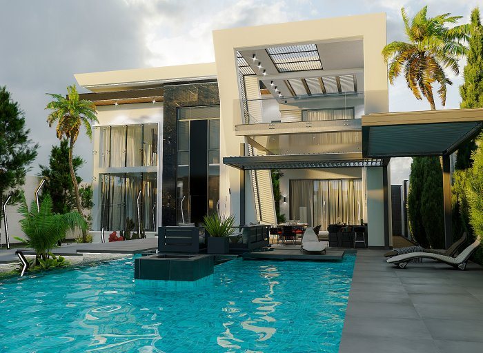 Вид 3 из 7 на объекте LUXURY MODERN — стиль неоклассика, 411 м², 2024 г.