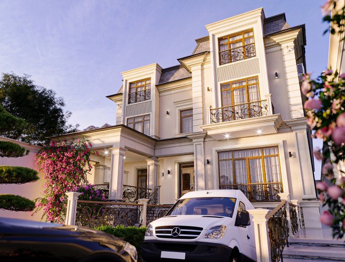 Проект Montin, стиль неоклассика, 475 м², 2024 г.: планировочные решения, кадр 5 из 6