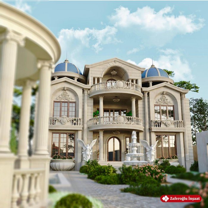 View 3 of 6 from Mardakan 7 project — Classic style, 568 m², 2024