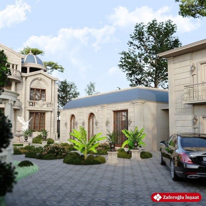 Classic style, 568 m², 2024 — Mardakan 7 project, shot 4 of 6