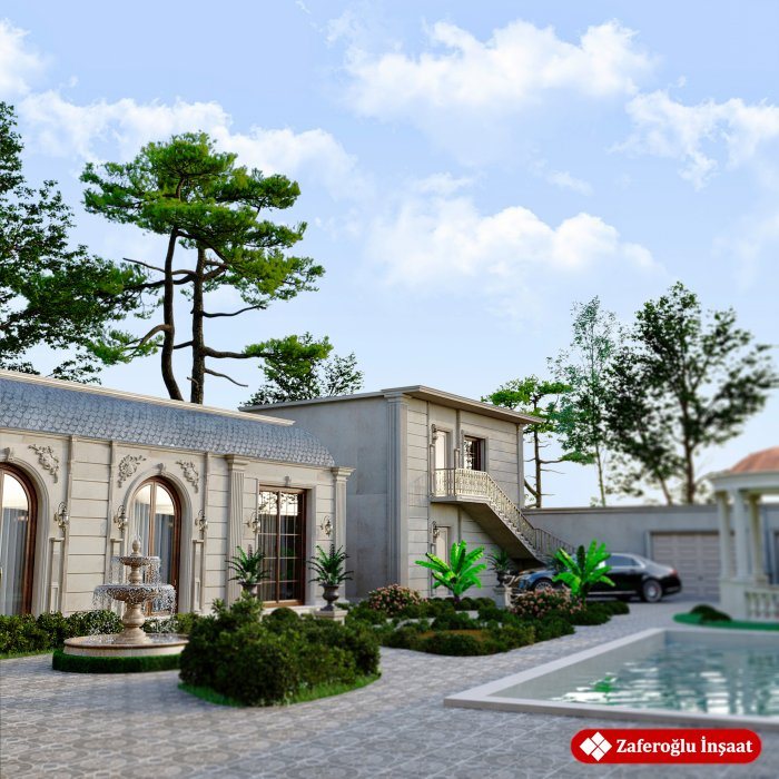 Mardakan 7 project, shot 6 of 6: Classic villa design, 568 m²