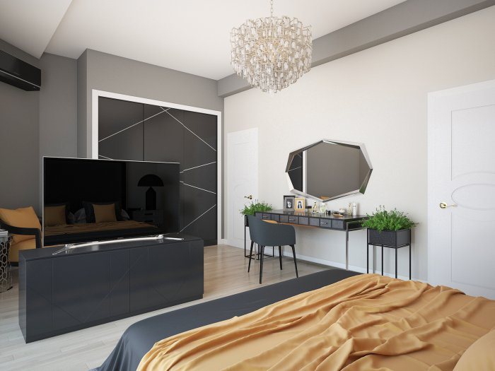 Стиль модерн, 150 м², 2023 г. — Mona Derm project, кадр 4 из 6
